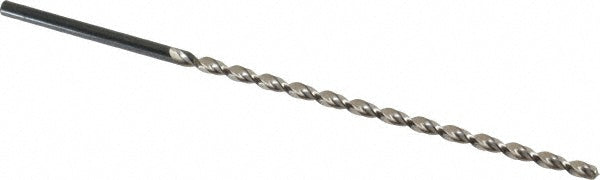 Walter-Titex 5062550 Extra Length Drill Bit 0.2031" Dia, 130 &deg Point, High Speed Steel