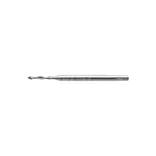 Walter-Titex 5062916 Micro Drill Bit 0.0323" Dia, 118 deg, Cobalt