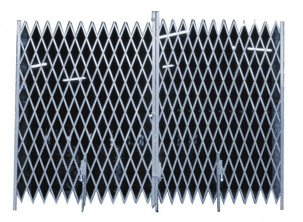 Illinois Engineered Products PFG1065-ANG Bi-Parting Folding Gate 6' High, Steel Frame