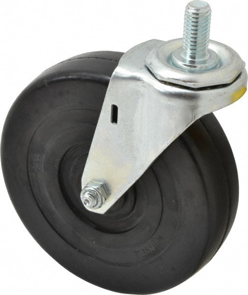 E.R. Wagner 2F9905004000161 5" Diam x 1-1/4" Wide x 5-1/2" OAH Stem Mount Swivel Caster