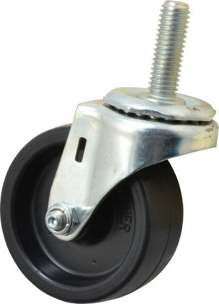 E.R. Wagner 2F9903027000110 3" Diam x 1-1/4" Wide x 3-5/8" OAH Stem Mount Swivel Caster