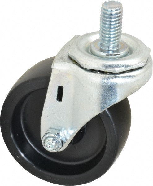 E.R. Wagner 2F9903027000161 3" Dia x 1-1/4" Wide x 3-5/8" OAH Stem Mount Swivel Caster