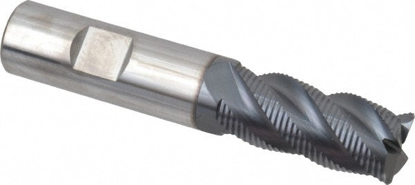 Kyocera SGS Precision Tools 36226 Corner Radius End Mill 3/4" Dia, 1-5/8" LOC, 0.06" Radius, 4 Flutes, Solid Carbide