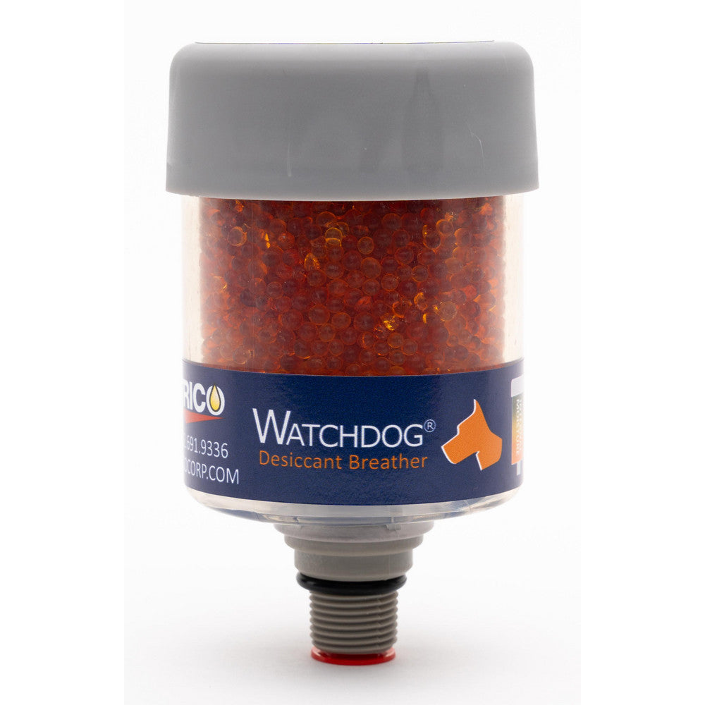 Trico WG-040207-S 3/8 Thread, 2" Diam, 2" High, 7 CFM Air Flow, ABS Plastic and Impact Modified Acrylic Dessicant Breather