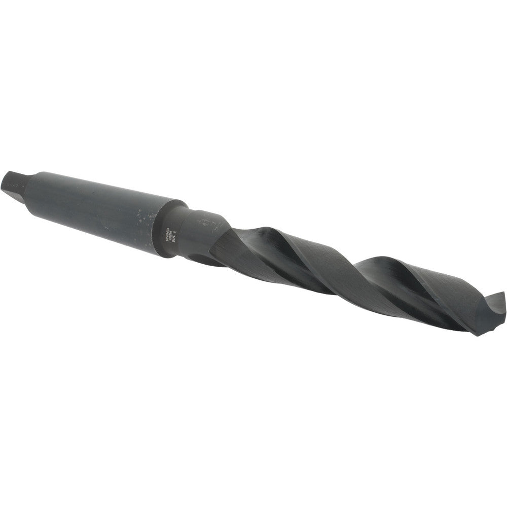Value Collection 01541044 Taper Shank Drill Bit 1-1/16" Dia, 4MT, 118 &deg Point, High Speed Steel