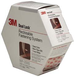3M 7000051895 Cable Tie 15" Long, Clear, Polyethylene, Reusable
