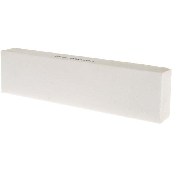 Norton 61463643185 Rectangle Polishing Stone Aluminum Oxide, 8" OAL