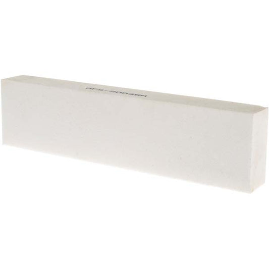 Norton 61463643185 Rectangle Polishing Stone Aluminum Oxide, 8" OAL
