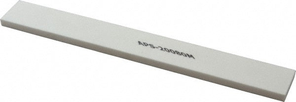 Norton 61463643228 Rectangle Polishing Stone Aluminum Oxide, 8" OAL
