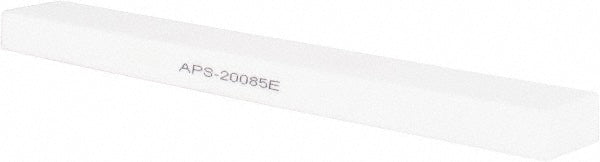 Norton 61463643227 Rectangle Polishing Stone Aluminum Oxide, 8" OAL