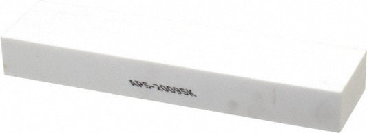 Norton 61463643225 Rectangle Polishing Stone Aluminum Oxide, 8" OAL