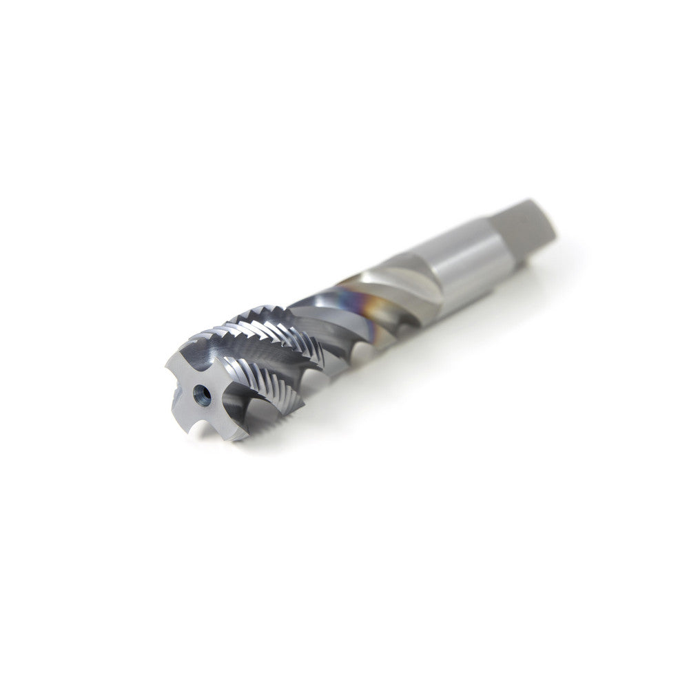 OSG 1763001 Spiral Flute Tap 3/8-24 UNF, 3 Flutes, Bottoming, 2B Class of Fit, Vanadium High Speed Steel, Oxide Coated