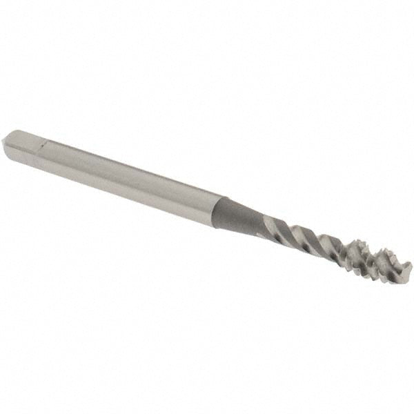 OSG 2917400 Spiral Flute Tap #6-32, UNC, 3 Flute, Modified Bottoming Chamfer, 3B Class of Fit, Vanadium High-Speed Steel, Bright/Uncoated Finish