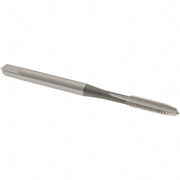 OSG 1650100 Straight Flute Tap #6-32 UNC, 3 Flute, Plug Chamfer, 2B Class of Fit, High-Speed Steel, Bright/Uncoated Finish