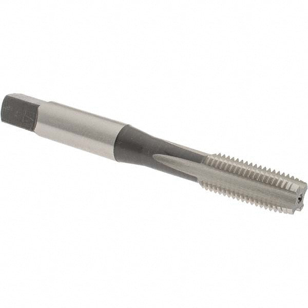 OSG 1973400 Straight Flute Tap M8x1 Metric Fine, 4 Flute, Plug Chamfer, High-Speed Steel, Bright/Uncoated Finish