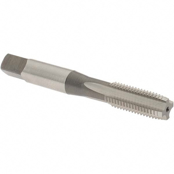 OSG 1974000 Straight Flute Tap M10x1.25 Metric Fine, 4 Flute, Plug Chamfer, High-Speed Steel, Bright/Uncoated Finish