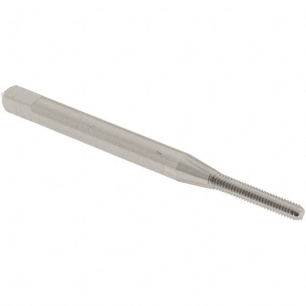 OSG 1977400 Straight Flute Tap M2x0.4 Metric Coarse, 3 Flute, Bottoming Chamfer, 6H Class of Fit, High-Speed Steel, Bright/Uncoated Finish