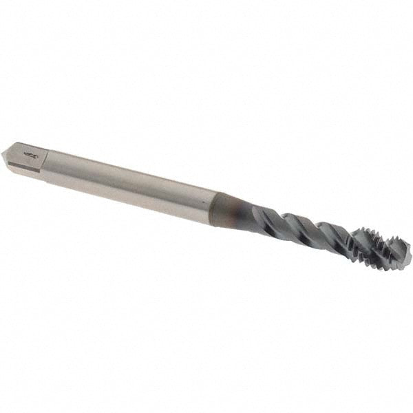 OSG 2990808 Spiral Flute Tap M5x0.8, Metric, 3 Flute, Modified Bottoming Chamfer, 6H Class of Fit, Vanadium High-Speed Steel, TiCN Finish