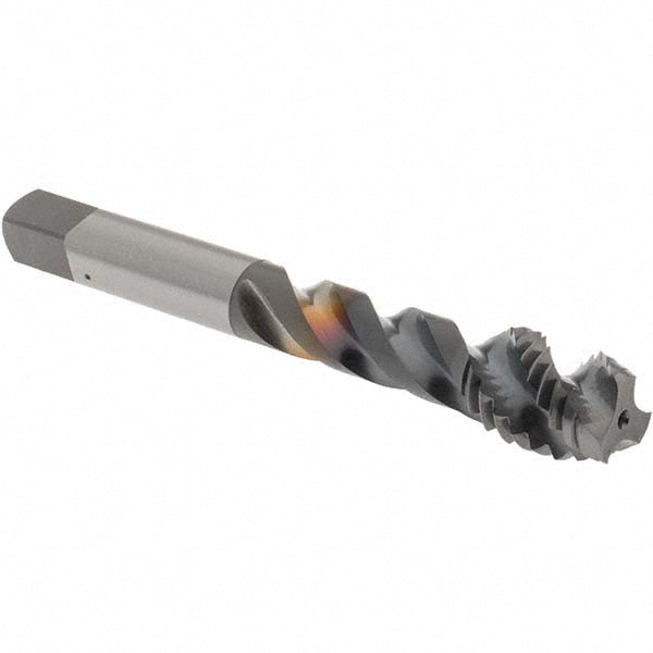 OSG 2992308 Spiral Flute Tap M12x1.75, Metric, 3 Flute, Modified Bottoming Chamfer, 6H Class of Fit, Vanadium High-Speed Steel, TiCN Finish