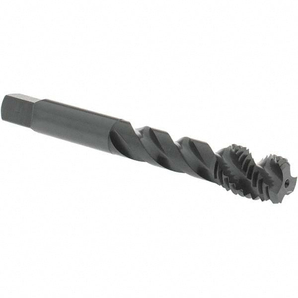 OSG 0146901 3/8-16 UNC, 3 Flute, 45&deg Helix, Bottoming Chamfer, Oxide Finish, Vanadium High Speed Steel Spiral Flute STI Tap