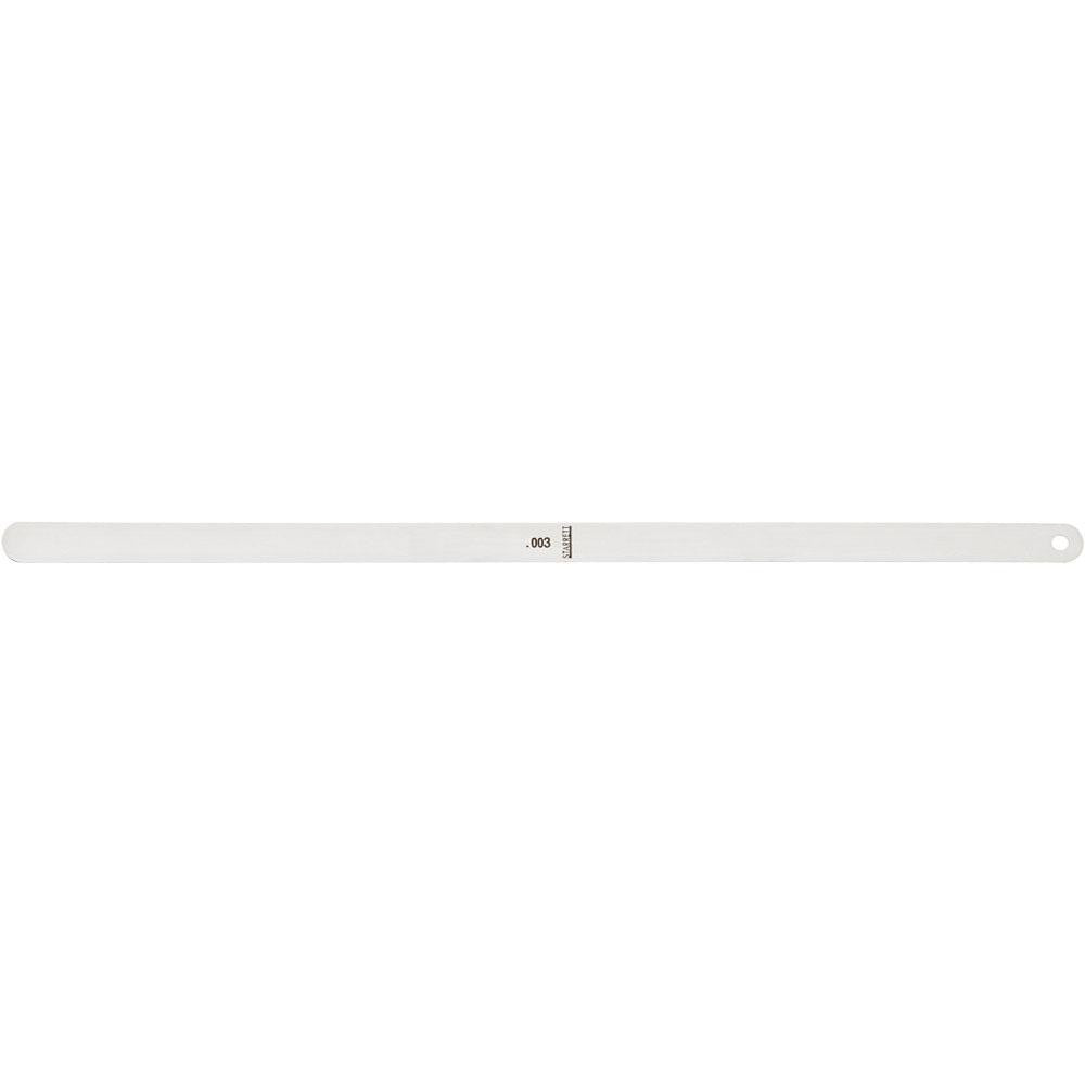Starrett 52841 Feeler Gage 0.003" Thick, 0.5" Wide, 12" Long