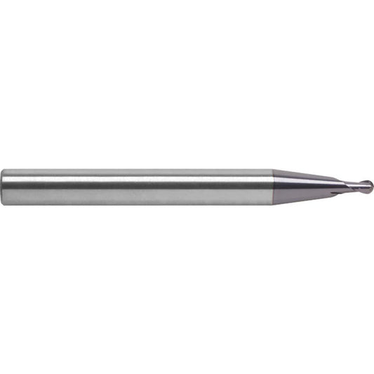 RobbJack MDM-201-01 Ball End Mill 0.0394" Dia, 0.0394" LOC, 2 Flute, Solid Carbide