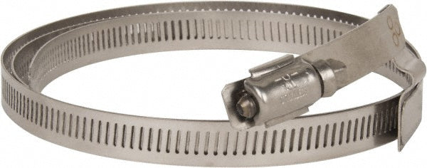 Hi-Tech Duravent 062710000003 Band Clamp Hose, 10-5/8" Max Dia, 1/2" Wide, 0.02" Thick, Stainless Steel