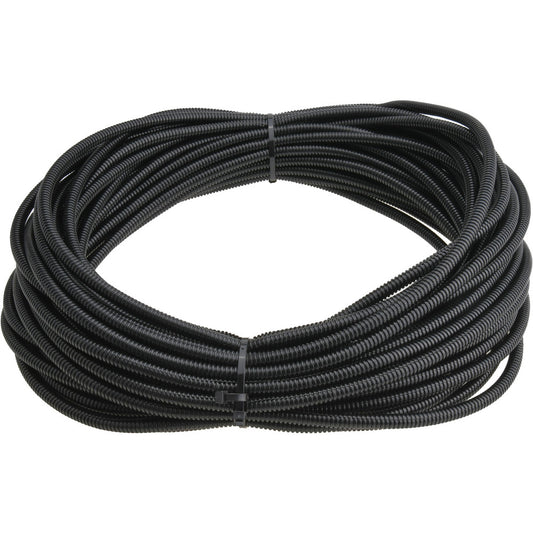 ADVANCED CABLE TIES INC. AL-SLPE-250-0C 1/4" Trade Size, 100' Long, Flexible Split Loom Conduit