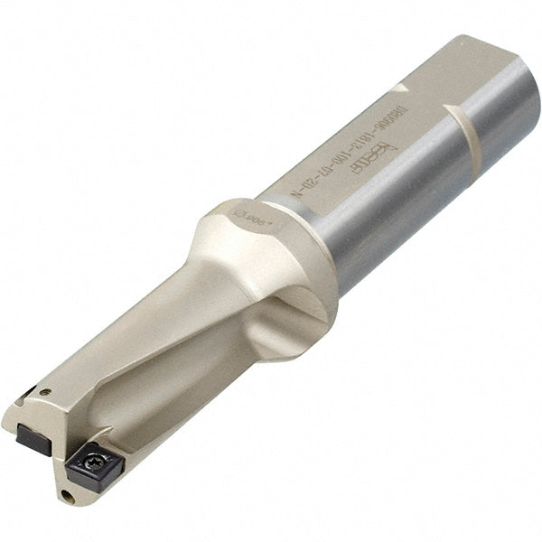 Iscar 3201798 Indexable Insert Drill DR1125-2250-125-09-2DN, 1-1/8" Max Dia, 2-1/4" Max Depth, 2xD, 1-1/4" Shank Dia