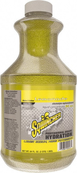 Sqwincher 159030323 Activity Drink 64 oz, Bottle, Lemonade, Liquid Concentrate, Yields 5 gal