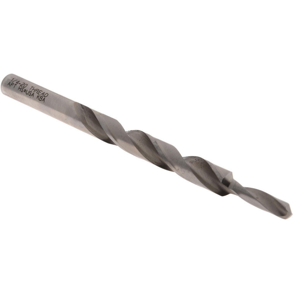Michigan Drill  370 1/4-20 Subland Drill Bit for 1/4-20 Screws, 0.204" Drill, 0.3281" Step, 4-5/8" OAL