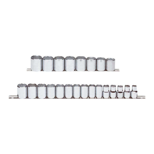 Proto J54209 Standard Socket Set 23 Pc, 1/2" Drive, 10.00 to 32.00" Socket