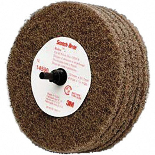 3M 7000120703 Deburring Disc 4" Dia, Medium Grade, Aluminum Oxide