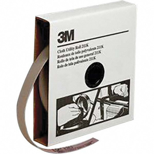 3M 7000118343 1" x 50 Yd 220 Grit Aluminum Oxide Shop Roll