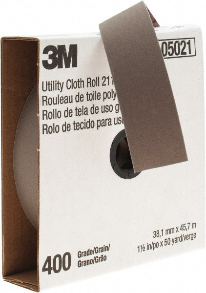 3M 7000118354 1-1/2" x 50 Yd 400 Grit Aluminum Oxide Shop Roll