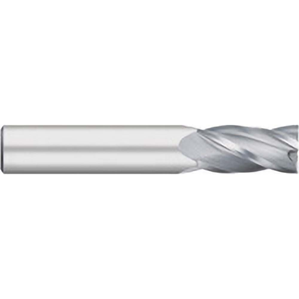 Titan USA TC10516 Square End Mill 1/4" Dia, 3/4" LOC, 4 Flutes, Solid Carbide