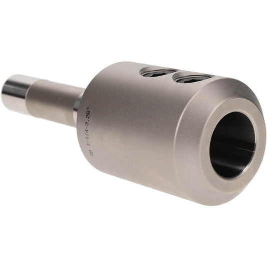 Accupro 775358 End Mill Holder R8 Taper, Taper Shank, 1-1/4" Hole Dia