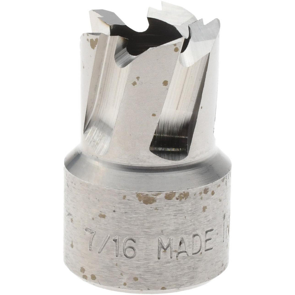 Hougen 11112 Annular Cutter 7/16" Dia, 1/4" Depth of Cut, High Speed Steel