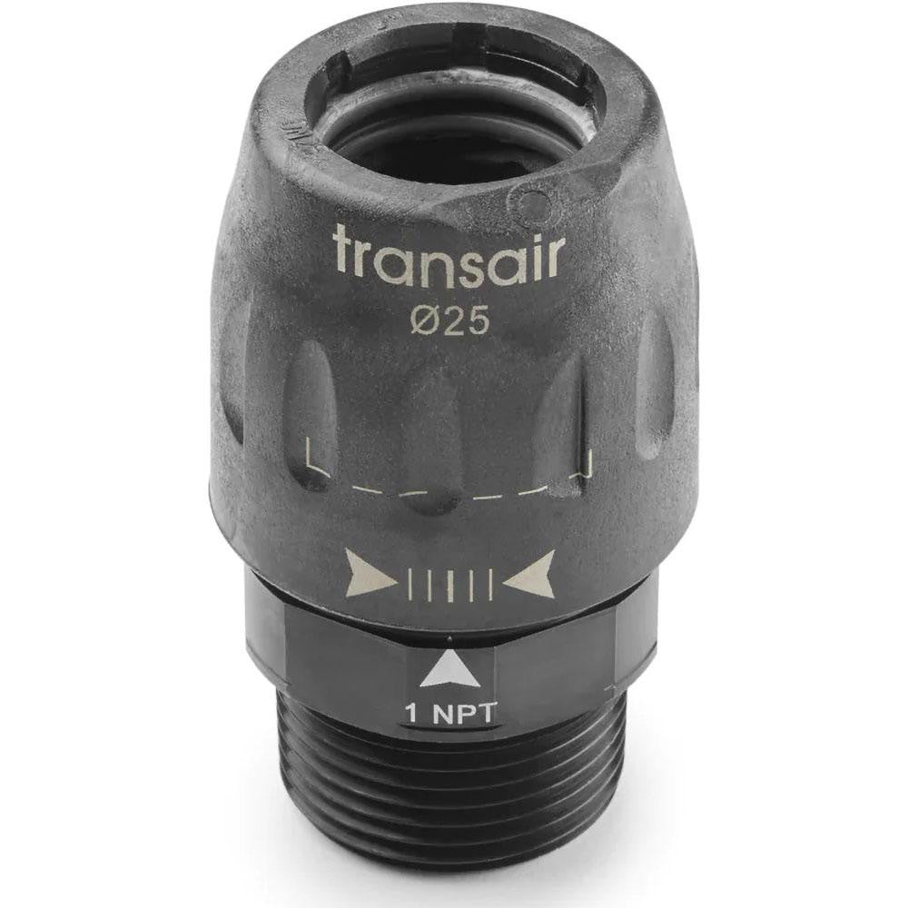 Transair 6605 40 50 Air Hose Male Connector Plastic