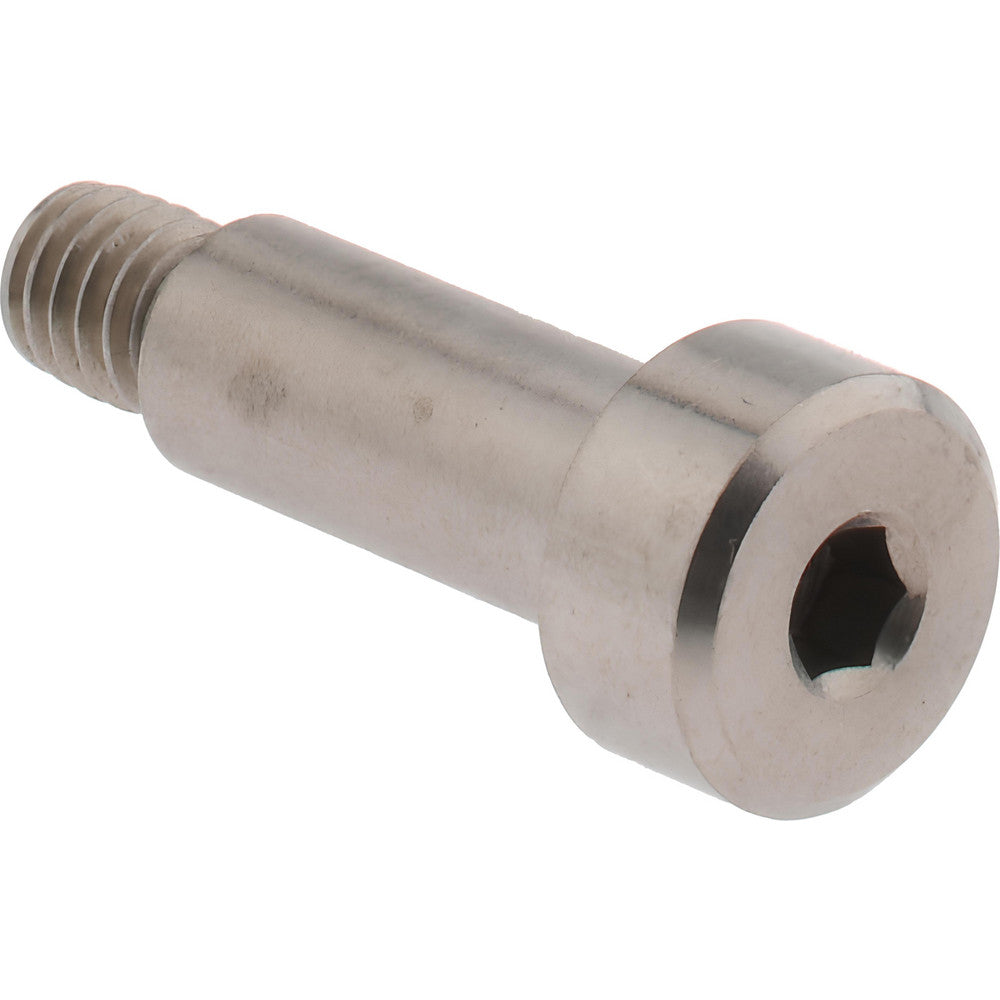 ELECTRO HARDWARE MSCB315-21 MOD Shoulder Screw 5 mm Shoulder Dia, 12 mm Shoulder Length, M4x0.70, 4.75 mm Thread Length, 18-8 & 303, Stainless Steel, Hex Socket
