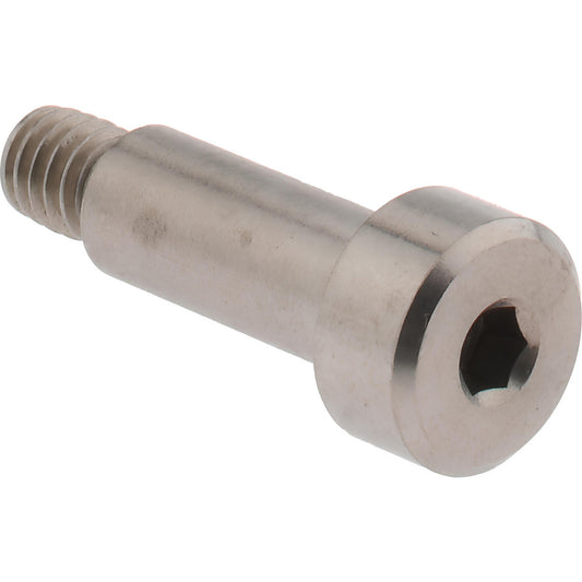 ELECTRO HARDWARE MSCB315-21 MOD Shoulder Screw 5 mm Shoulder Dia, 12 mm Shoulder Length, M4x0.70, 4.75 mm Thread Length, 18-8 & 303, Stainless Steel, Hex Socket
