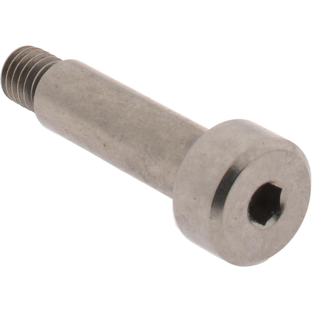 ELECTRO HARDWARE MSCB393-13A MOD Shoulder Screw 6 mm Shoulder Dia, 20 mm Shoulder Length, M5x0.80, 18-8 & 303, Stainless Steel, Hex Socket
