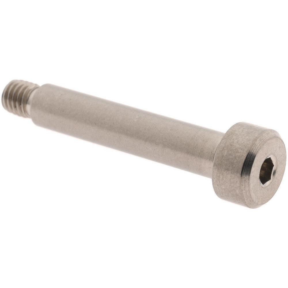 ELECTRO HARDWARE MSCB393-16  MOD Shoulder Screw 6 mm Shoulder Dia, 30 mm Shoulder Length, M5x0.80, 18-8 & 303, Stainless Steel, Hex Socket