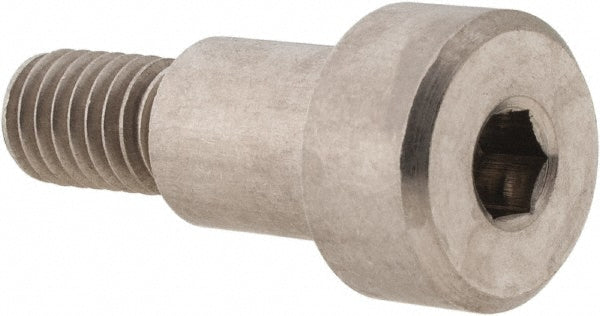 ELECTRO HARDWARE MSCB472-3 MOD Shoulder Screw 8 mm Shoulder Dia, 10 mm Shoulder Length, M6x1.00, 18-8 & 303, Stainless Steel, Hex Socket