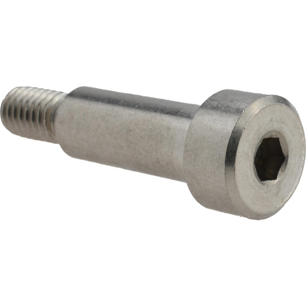 ELECTRO HARDWARE MSCB472-6 MOD Shoulder Screw 8 mm Shoulder Dia, 20 mm Shoulder Length, M6x1.00, 18-8 & 303, Stainless Steel, Hex Socket