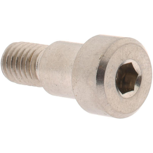 ELECTRO HARDWARE MSCB551-2 MOD Shoulder Screw 10 mm Shoulder Dia, 10 mm Shoulder Length, M8x1.25, 18-8 & 303, Stainless Steel, Hex Socket
