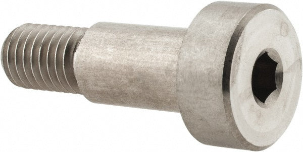 ELECTRO HARDWARE MSCB787-3 MOD Shoulder Screw 12 mm Shoulder Dia, 20 mm Shoulder Length, M10x1.50, 18-8 & 303, Stainless Steel, Hex Socket
