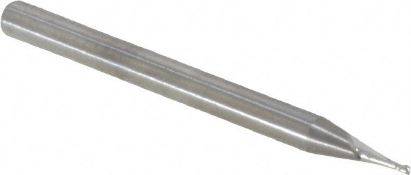 M.A. Ford 12103120 Square End Mill 0.0313" Dia, 0.0781" LOC, 2 Flute, Solid Carbide