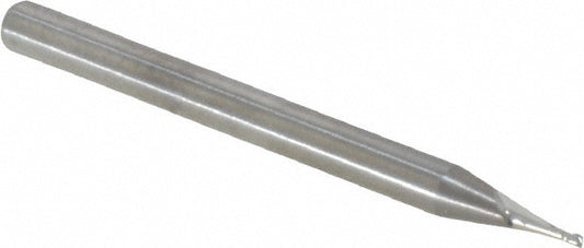 M.A. Ford 12103120 Square End Mill 0.0313" Dia, 0.0781" LOC, 2 Flute, Solid Carbide