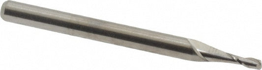 M.A. Ford 12106250 Square End Mill 1/16" Dia, 3/16" LOC, 2 Flute, Solid Carbide
